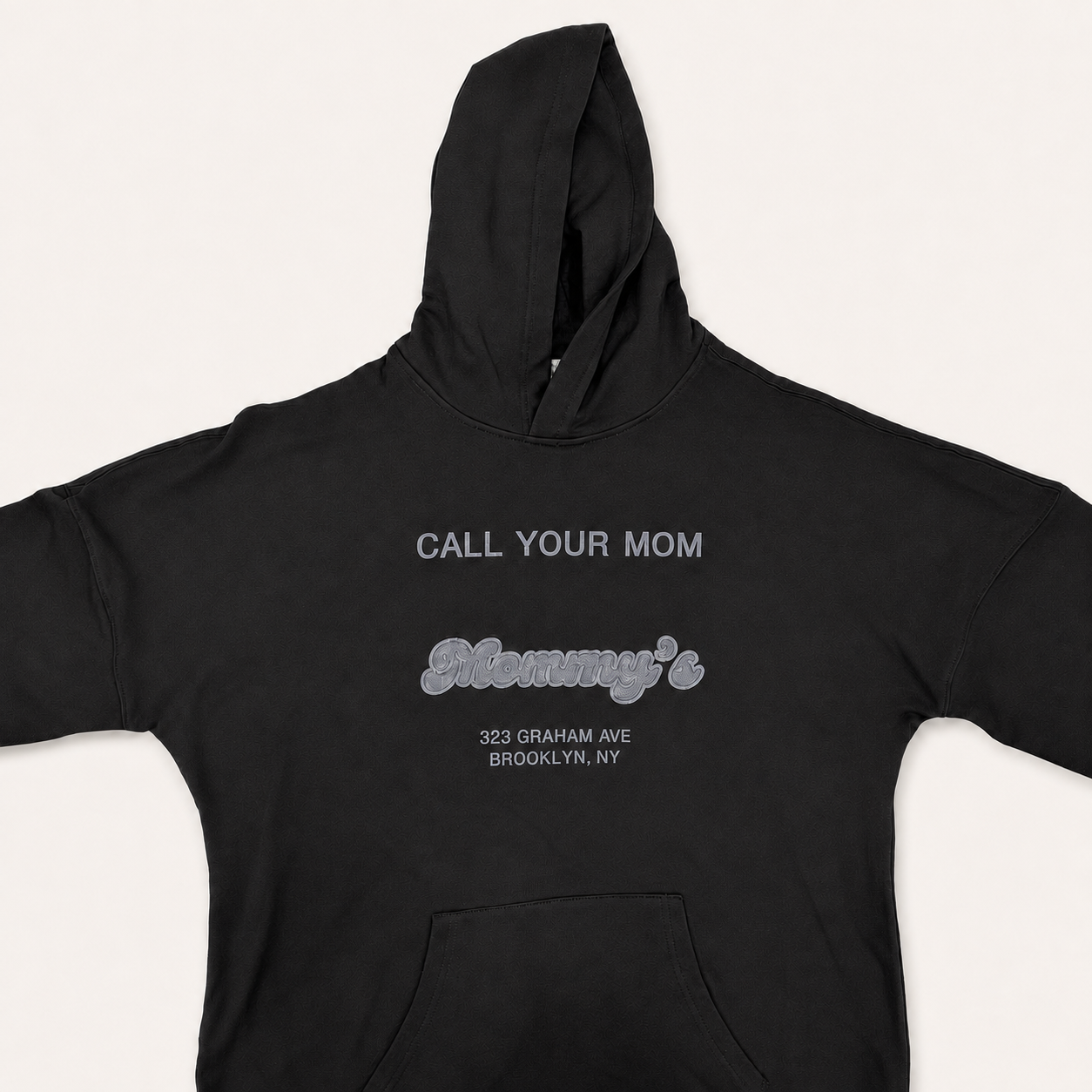 "Call Your Mom" Sweatshirt, Black