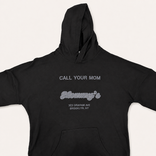 "Call Your Mom" Sweatshirt, Black