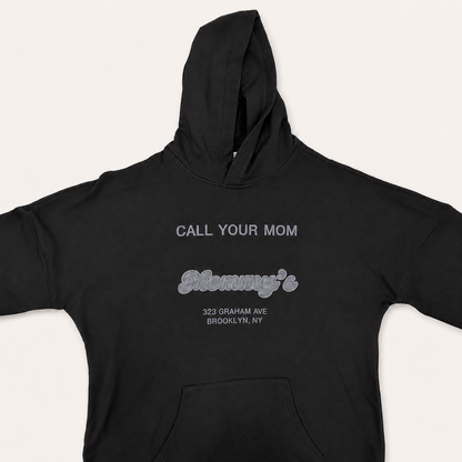 "Call Your Mom" Sweatshirt, Black